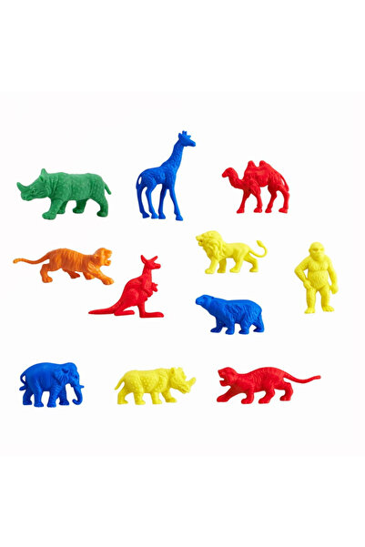 Edx Education Set Figurine Pentru Sortat, Animale Salbatice, 120 Piese,