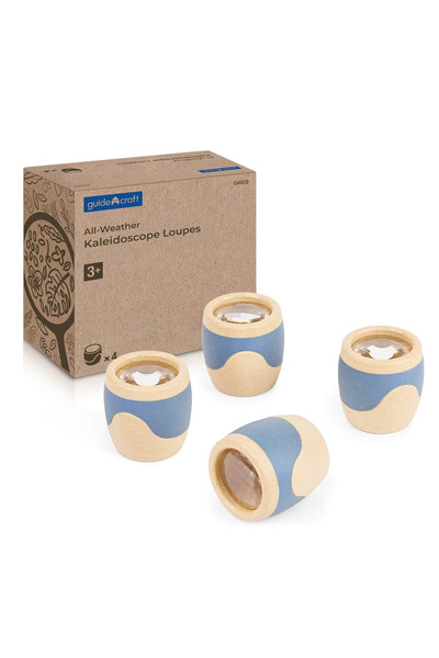 Guidecraft Set de 4 lupe caleidoscop,