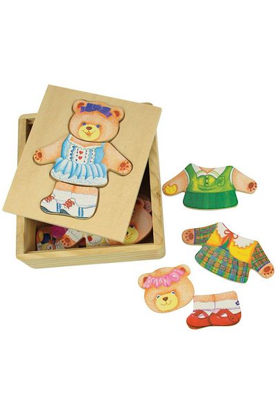 BIGJIGS Toys Joc De Potrivire - Doamna Urs