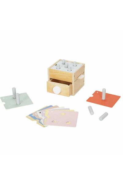 Micostore Set Montessori, Jucarii Educative Matematica Si Alfabet, Pentru Copii De La 2 Ani , Box