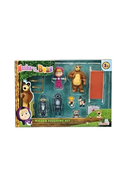 Simba Masha Set 7 Minifigurine