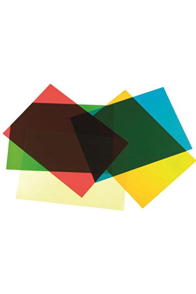 TickiT Foi de acetat colorate translucide pentru mese luminoase și mese