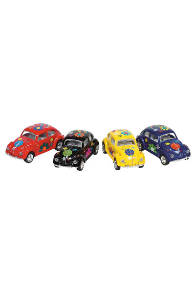 Goki Masinuta Die Cast Vw Beetle Classic, Scara 1:64, Lungime 6,5cm, Cu Print...