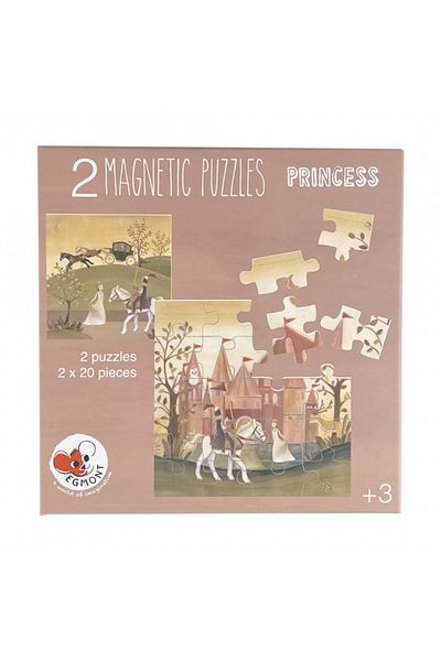 Egmont Toys Magnetické puzzle princezny,