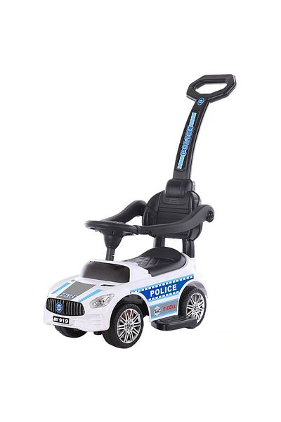 Chipolino Police White Push Car With Handle