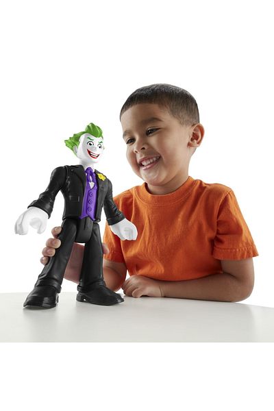 mattel Fisher Price Imaginext Dc Super Friends Figurina Joker Xl