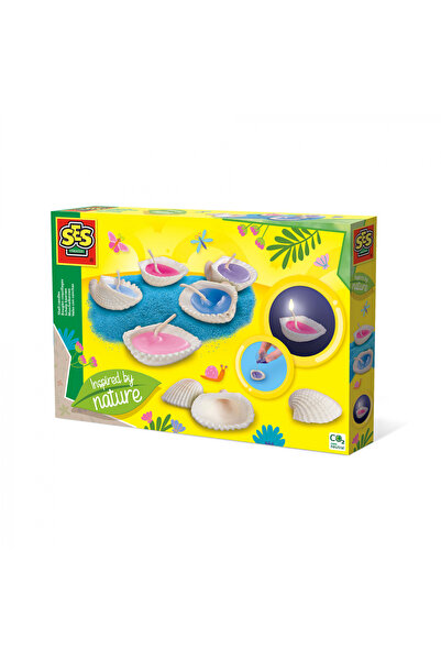 SES Creative Set creativ - Lumânări într-o cochilie