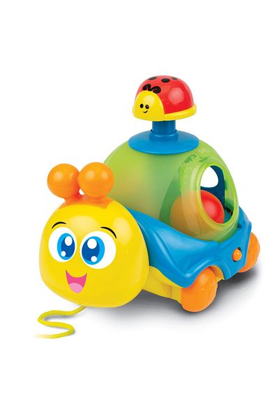 WINFUN Snail Pull Toy For Babies,