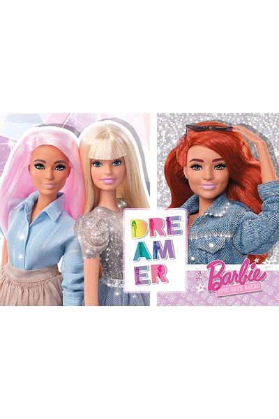 Lisciani Glitter Barbie Puzzle - Best Friends (108 PIECES)