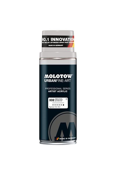 Molotow Spray Acrilic Ufa Artist 400ml Light Grey Neutral