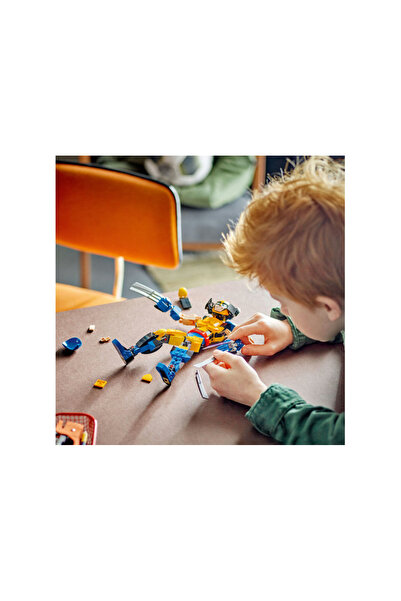 LEGO marvel Wolverine 76257 Production Figure - Toy Construction Set for Ages 7 and up (327 Pieces)