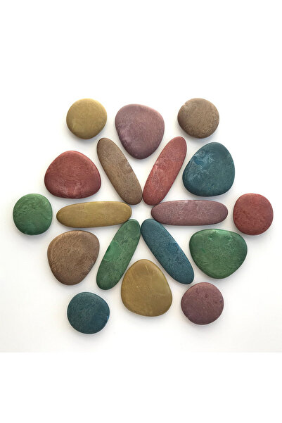 Edx Education Junior Rainbow Eco-pebbles, Set De Activitati Cu Pietricele