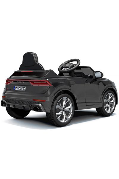 Chipolino Audi Rs Q8 Electric Car With Leather Seat And Black Eva Wheels