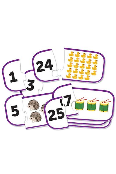 Learning Resources Association Game - Learn To Count To 25