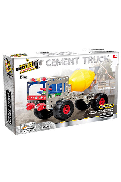 Construct It Kit STEM Betoniera, nivel intermediar