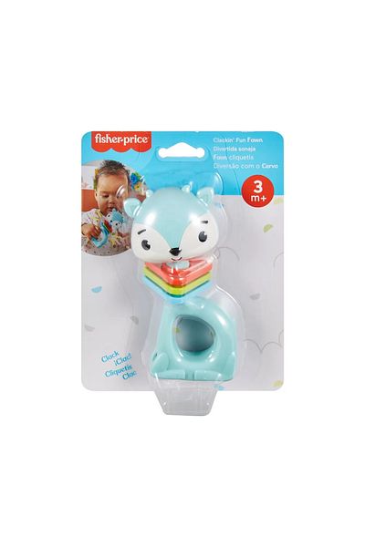 mattel Fisher Price Deer Rattle Toy