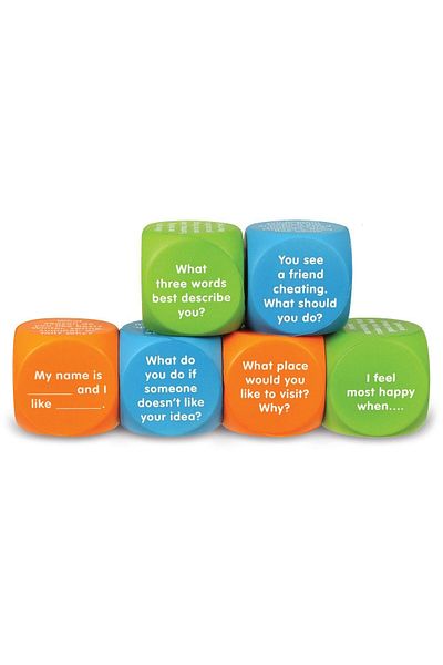 Learning Resources Cuburi Pentru Conversatii - Descoperim Emotiile