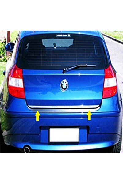 EBAL OTO AKSESUAR Bmw 1 Seri E87 Krom Alt Bagaj Çıtası 2004-2011 P. Çelik (hb...