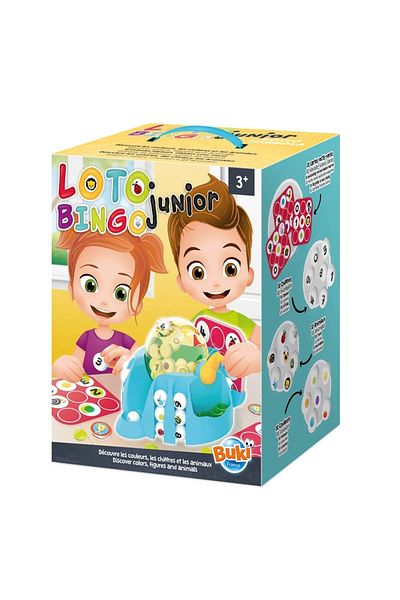 Buki France Bingo Junior - Develop Attention and Learn Numbers
