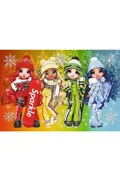 Trefl Puzzle 60 Rainbow High Papusile Jucause