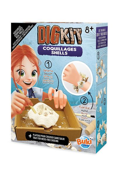 Buki France Digging Kit - Discovering and Learning About Shells