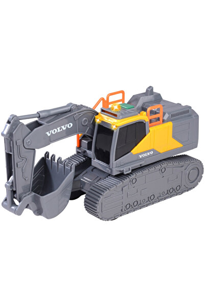Dickie Toys Excavator Volvo Tracked Excavator 23 Cm Cu Lumini Si Sunete