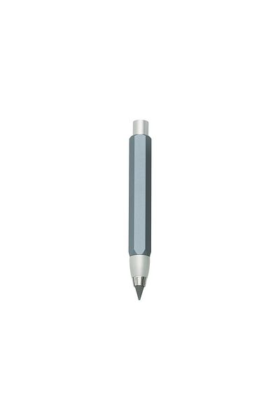 Wörther 4b Worther Compact Mechanical Pencil, Grey, Anodized Aluminum Body, 5.6 Mm