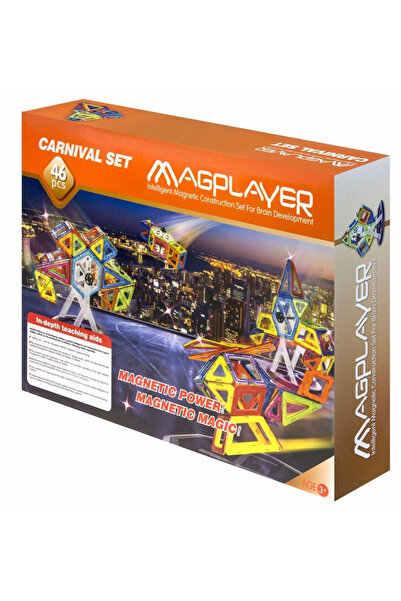 Magplayer Joc De Constructie Magnetic - 46 Piese