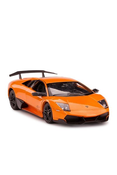 Rastar Lamborghini Murcielago Lp670-4 Orange Diecast Car 1/24 Scale