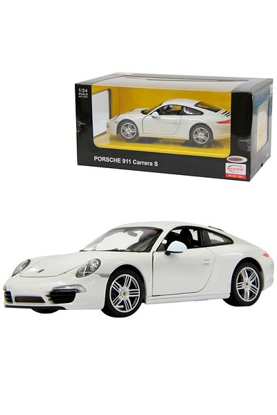 Rastar Masinuta Metalica Porsche 911 Alb Scara 1 La 24