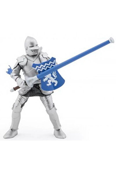 Papo Figurina Cavaler Cu Sulita Si Scut Albastru