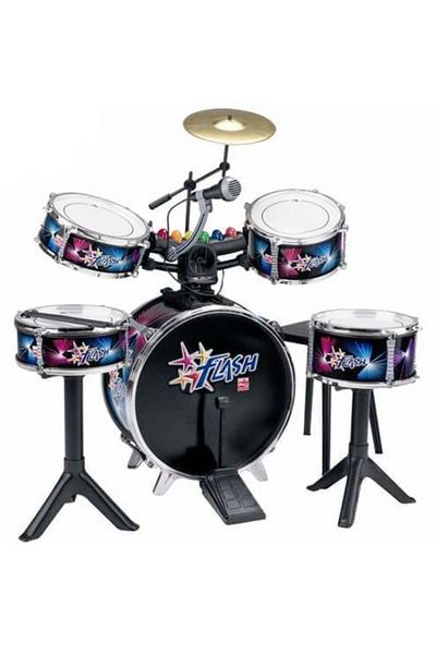 Reig Musicales Set Tobe (BATERIE) Flash, Cu Lumini Si Microfon