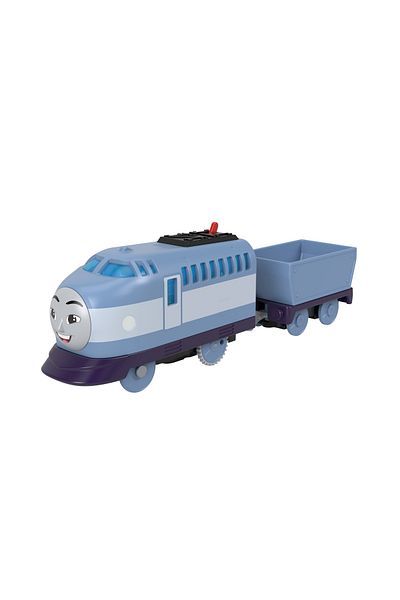 mattel Thomas Kenji Motorized Locomotive With Wagon