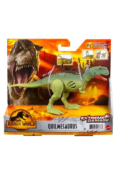 mattel Jurassic World Extreme Damage Dinosaur Quilmesaurus