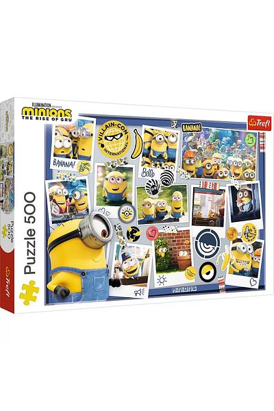 Trefl Puzzle 500 Minionii Colectia Foto
