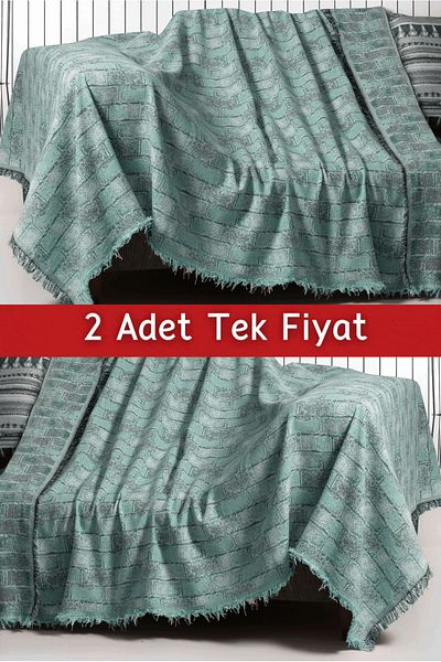 Rell Home Set huse de scaun țesute 170x220cm - dublu
