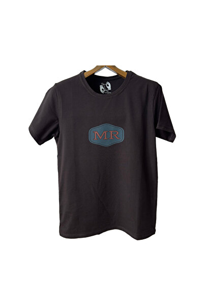 Regular Bisiklet Yaka Baskılı T-Shirt