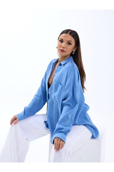 My Reality Fashion    7399 Shirt-Blue