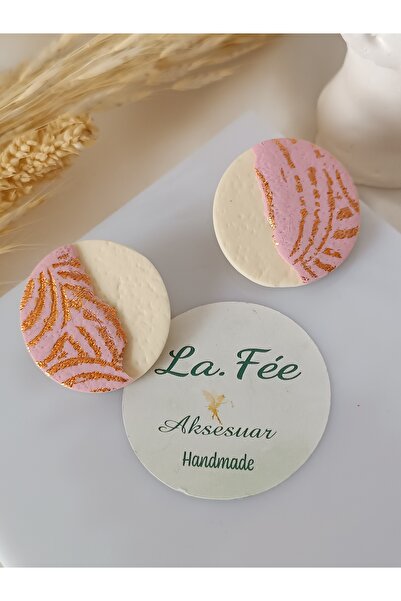 La fee aksesuar أقراط من طين البوليمر الأساسي الناعم الملون مصنوعة يدويًا بتص...