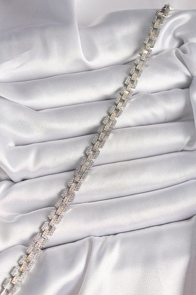 NEZADE STORE Brass Mix Color Zircon Stone Chain Model Vip Series Women's Bracelet - Lisinya