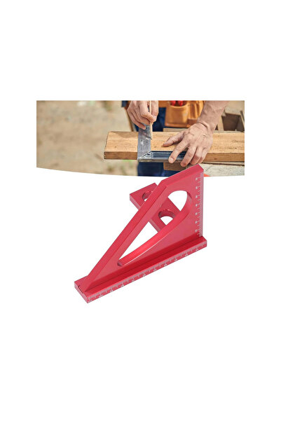 BGA Marangoz mimar 45 90 Derece Ağaç İşleme gönye üçgen cetvel