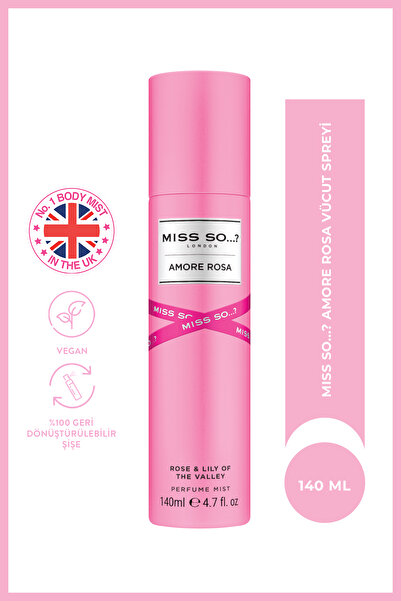 So Fragrance Miss So…? Amore Rosa Vücut Spreyi 140ml