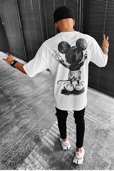 NoVibe Ανδρικό συνηθισμένο ύποπτο κείμενο τυπωμένο μακρύ υπερμεγέθη μπλουζάκι...