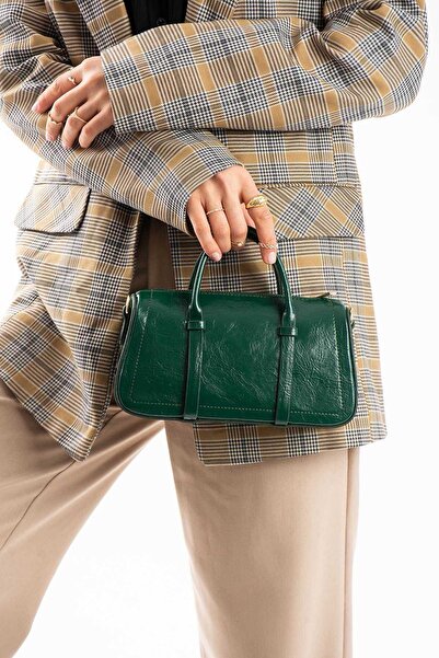 Çanta Trend Suni Deri Kadın El Ve Omuz Çantası