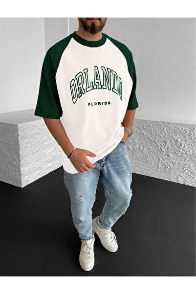 NoVibe Μπλουζάκι Unisex με στάμπα Orlando Florida σε μεγάλο μέγεθος