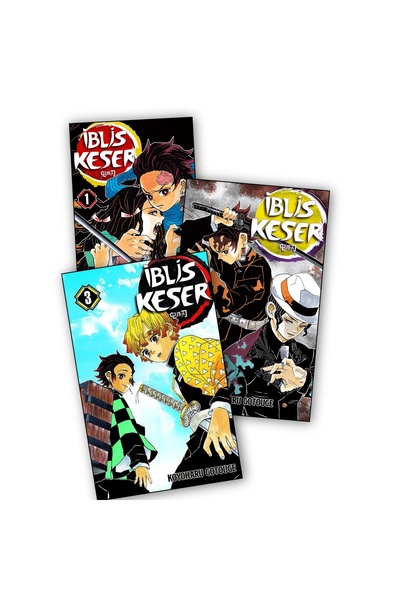 Gerekli Şeyler Yayıncılık İblis Keser 1-2-3. Ciltler Manga Seti