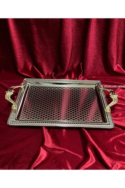 FMS 2-Piece Rectangular Tea Tray 9050K