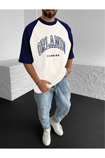 NoVibe Μπλουζάκι Unisex με στάμπα Orlando Florida σε μεγάλο μέγεθος