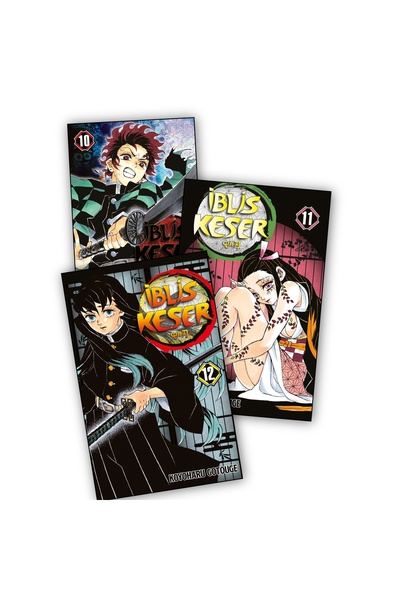 Gerekli Şeyler Yayıncılık İblis Keser 10-11-12. Ciltler Manga Seti