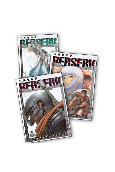 Destek Yayınları Berserk 4-5-6. Ciltler Manga Seti